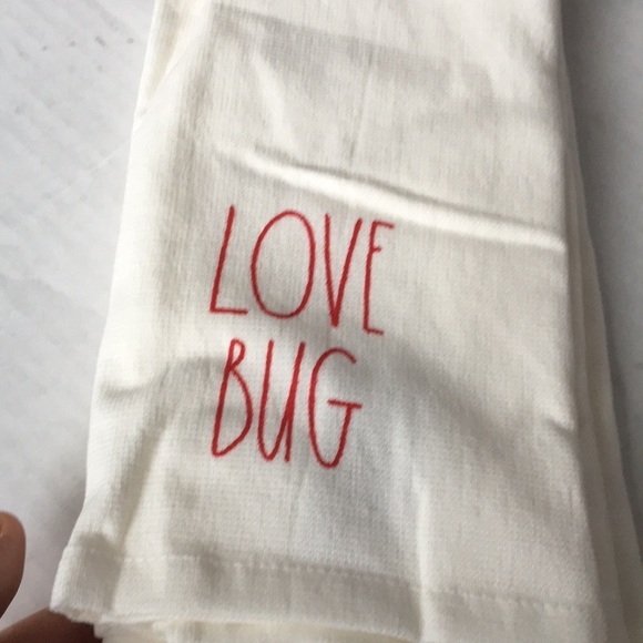 Rae Dunn Set 2 Valentine’s Day Love Kitchen Towels Set - Picture 9 of 12